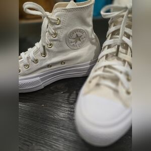 Converse Women's High-Top Sneakers - Cream